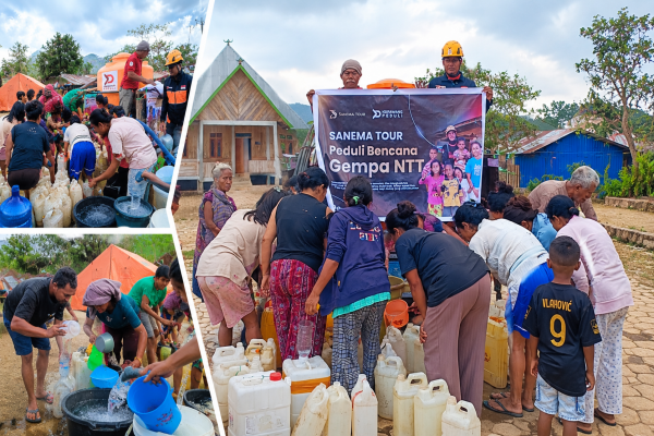 sanema-tour-dukung-distribusi-air-bersih-bagi-warga-terdampak-bencana-di-ntt-image